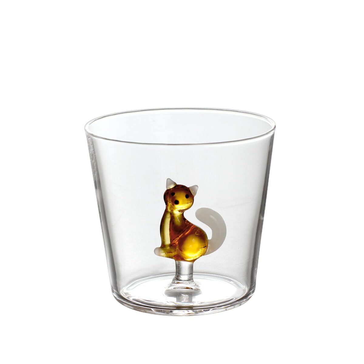 Amazon｜ICHENDORF (イッケンドルフ) タンブラー ネコ Amber cat with